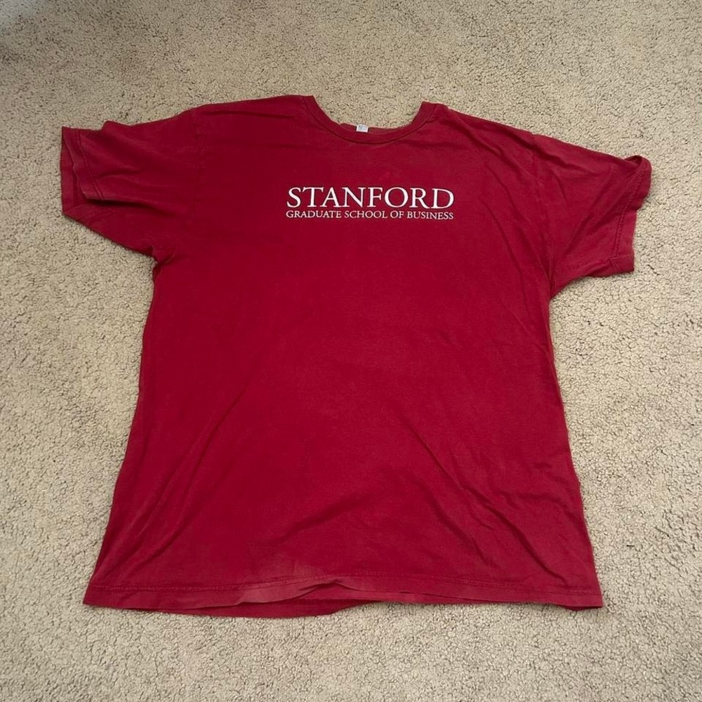 Vintage Stanford University red t-shirt Size XL